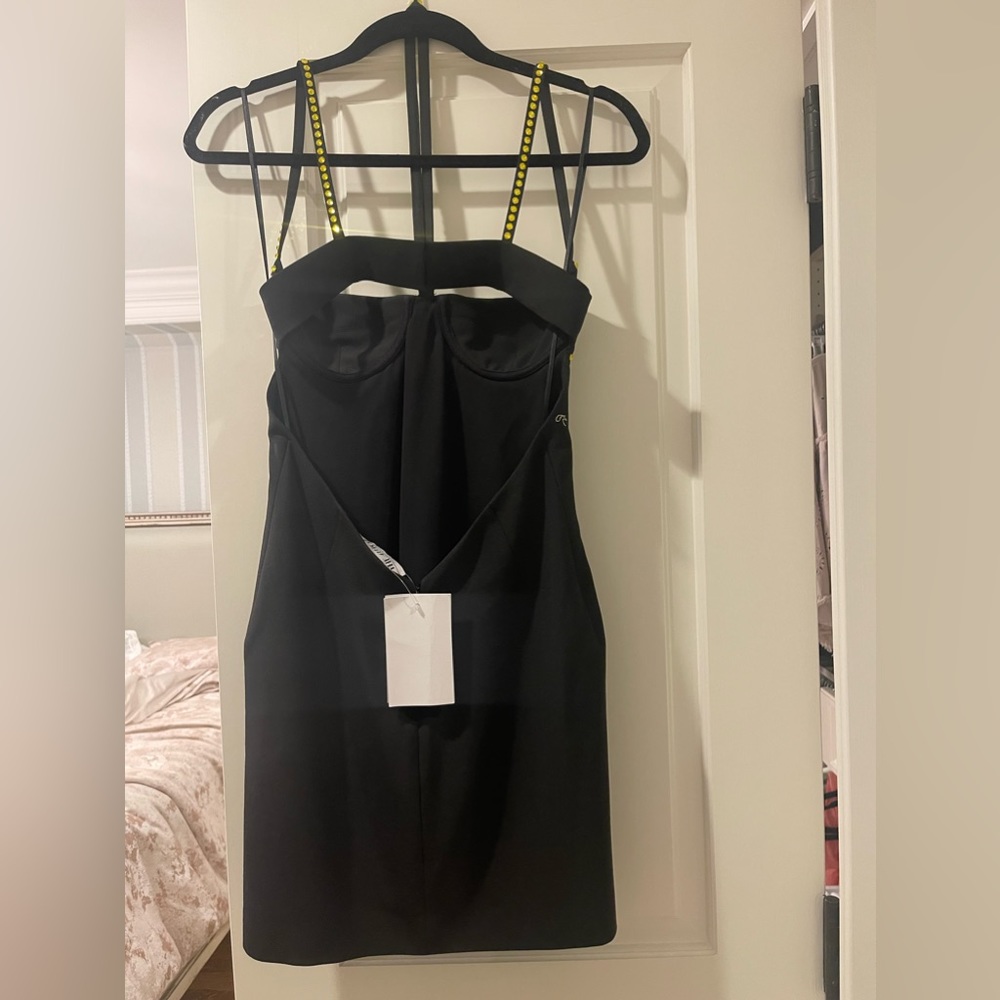 The Attico Abito Coco Embellished Mini Dress - Picture 5 of 6